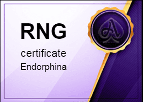 certificate Endorphina